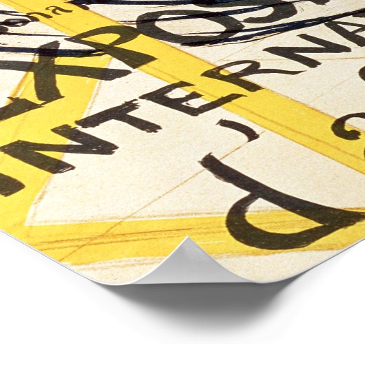 Poster adverteren het Expositie (Hoek)