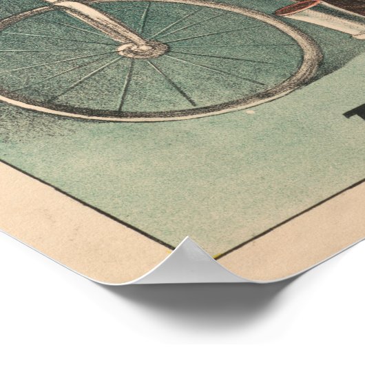 Poster Adverteren het grote Wallace Shows Circus (Hoek)