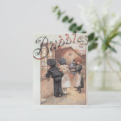 Poster adverteren het tijdschrift "Bubbles" Briefkaart (Staand voorkant)