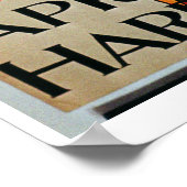 Poster adverteren "Joan of Arc" in April Harper's (Hoek)