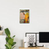 Poster adverteren "Joan of Arc" in April Harper's (Thuiskantoor)