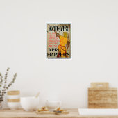Poster adverteren "Joan of Arc" in April Harper's (Keuken)