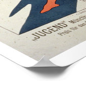 Poster adverteren 'Jugend, geïllustreerd Weekly Ma (Hoek)
