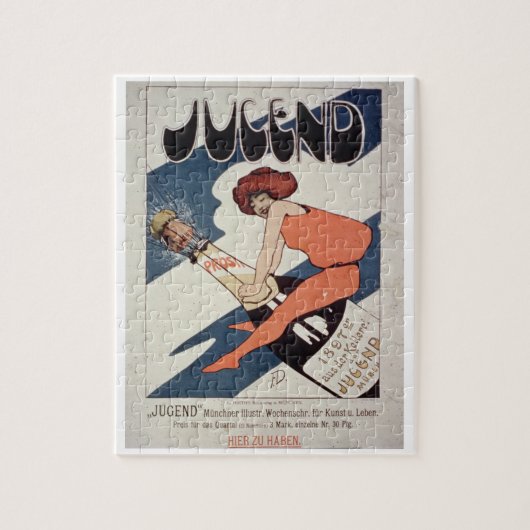 Poster adverteren 'Jugend, geïllustreerd Weekly Ma Legpuzzel (Verticaal)
