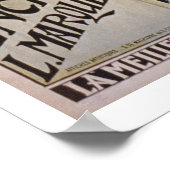 Poster adverteren 'L. Marquetinkt, het beste van A (Hoek)