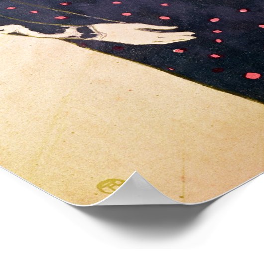 Poster adverteren "La Revue Blanche", 1895 (Hoek)