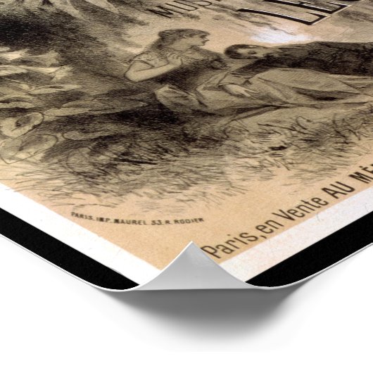 Poster adverteren "Lakme" (Hoek)