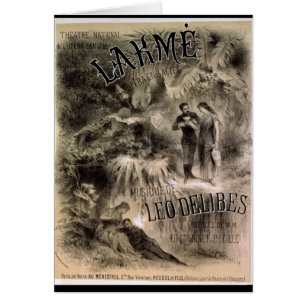 Poster adverteren "Lakme"