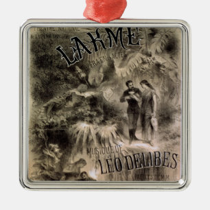 Poster adverteren "Lakme" Metalen Ornament