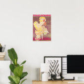Poster adverteren Loie Fuller (Thuiskantoor)