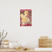 Poster adverteren Loie Fuller (Keuken)