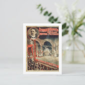 Poster adverteren Lyman H. Howe's High Class Mov Briefkaart (Staand voorkant)