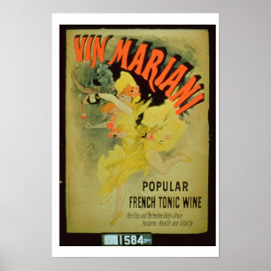 Poster adverteren "Mariani Wine, Popular French T