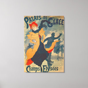 Poster adverteren Palais de Glace Canvas Afdruk