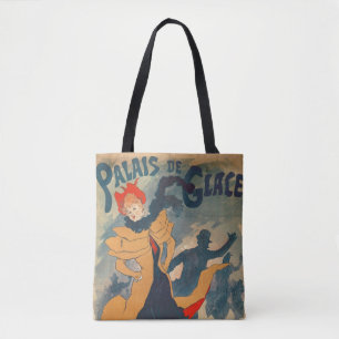Poster adverteren Palais de Glace Tote Bag
