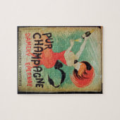 Poster adverteren "Pur Champagne" uit Damery, E Legpuzzel (Horizontaal)