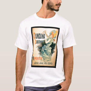 Poster adverteren "Quinquina" door Dubonnet (kleur T-shirt