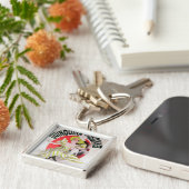 Poster adverteren Quinquina Dubonnet" Sleutelhanger (Zijkant)