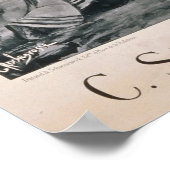 Poster adverteren "Samson en Dalila" (Hoek)