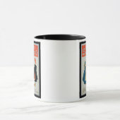 Poster adverteren "Suchard Chocolate" (kleur verli Mok (Midden)