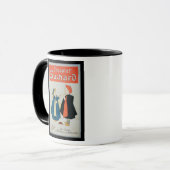 Poster adverteren "Suchard Chocolate" (kleur verli Mok (Voorkant links)