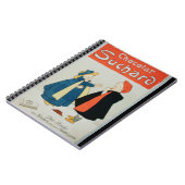 Poster adverteren "Suchard Chocolate" (kleur verli Notitieboek (Linkerzijde)