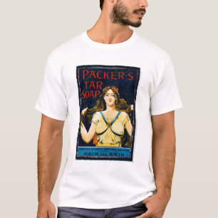 Poster adverteren 'Tar Soap' van de Verpakker (kle T-shirt