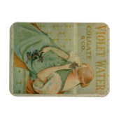 Poster adverteren "Violet Water" door Colgate & Co Magneet (Horizontaal)