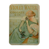 Poster adverteren "Violet Water" door Colgate & Co Magneet (Verticaal)