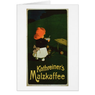 Poster adverteren voor "Kathreiner's Malt Coffee"