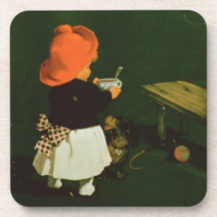 Poster adverteren voor "Kathreiner's Malt Coffee" Drankjes Onderzetter