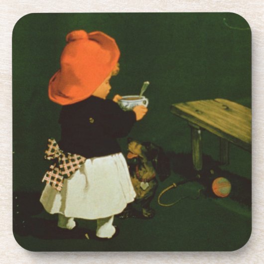 Poster adverteren voor "Kathreiner's Malt Coffee" Drankjes Onderzetter (Voorkant)