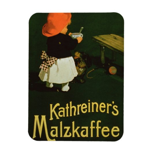 Poster adverteren voor "Kathreiner's Malt Coffee" Magneet (Verticaal)