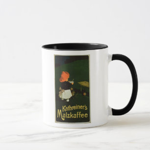 Poster adverteren voor "Kathreiner's Malt Coffee" Mok