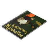 Poster adverteren voor "Kathreiner's Malt Coffee" Notitieboek (Linkerzijde)