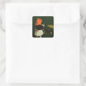 Poster adverteren voor "Kathreiner's Malt Coffee" Vierkante Sticker (Tas)