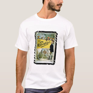 Poster adverteren "Whitworth Cycles", Parijs (colo T-shirt