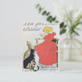 Poster adverteren zuiver gesteriliseerde melk briefkaart (Staand voorkant)