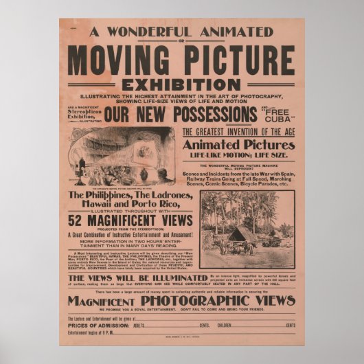 Poster Afbeelding tentoonstelling verplaatsen (Voorkant)