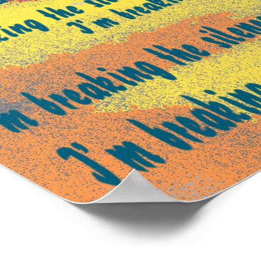 Poster afbreken (Hoek)