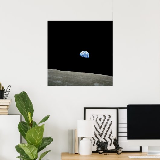 Poster/Afdruk: Aarde — NASA Space Afbeelding Poster (Thuiskantoor)