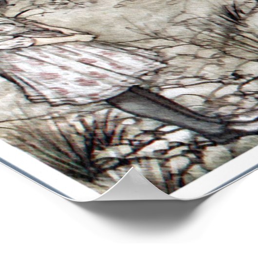 Poster/afdruk: advies van een derde pijler poster (Hoek)