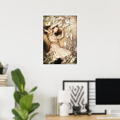 Poster/Afdruk: Alice & het Pak van Kaarten Poster (Thuiskantoor)