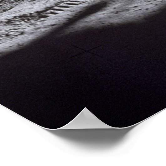 Poster/Afdruk: Astronaut Irwin op Moon Poster (Hoek)