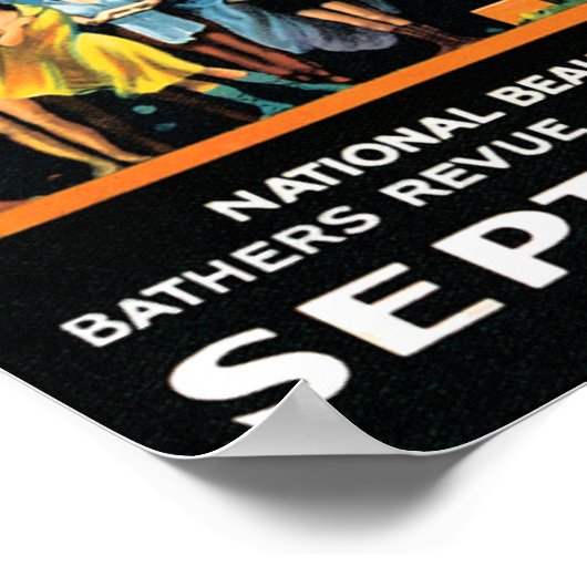 Poster/Afdruk: Atlantic City Beauty Pageant Poster (Hoek)