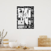 Poster/Afdruk: Beardsley - De Drink van de Liefde Poster (Keuken)