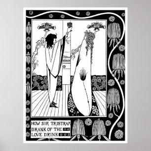 Poster/Afdruk: Beardsley - De Drink van de Liefde Poster