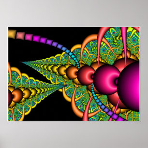 Poster/afdruk:  Cosmic Play: Glazen kralenspel Poster