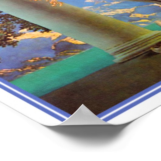 Poster/Afdruk: Daybreak - Maxfield Parrish Poster (Hoek)