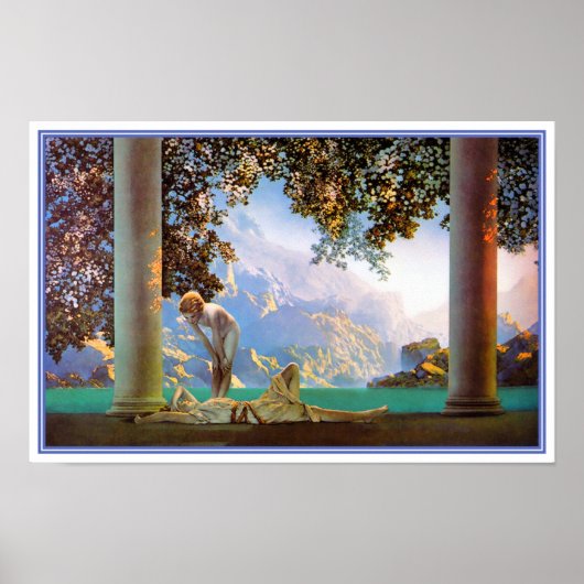 Poster/Afdruk: Daybreak - Maxfield Parrish Poster (Voorkant)
